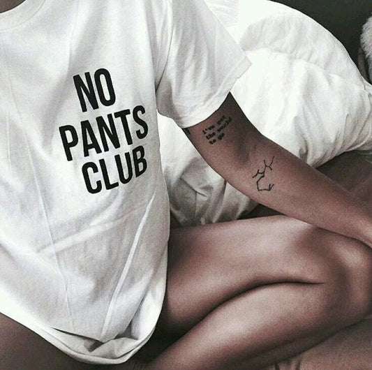 No pants T shirt