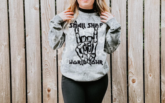 Small Shop World Tour crewneck sweater