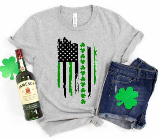 American St Patricks Day T shirt