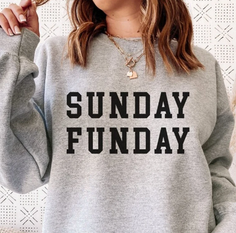 Sunday Funday crewneck sweater