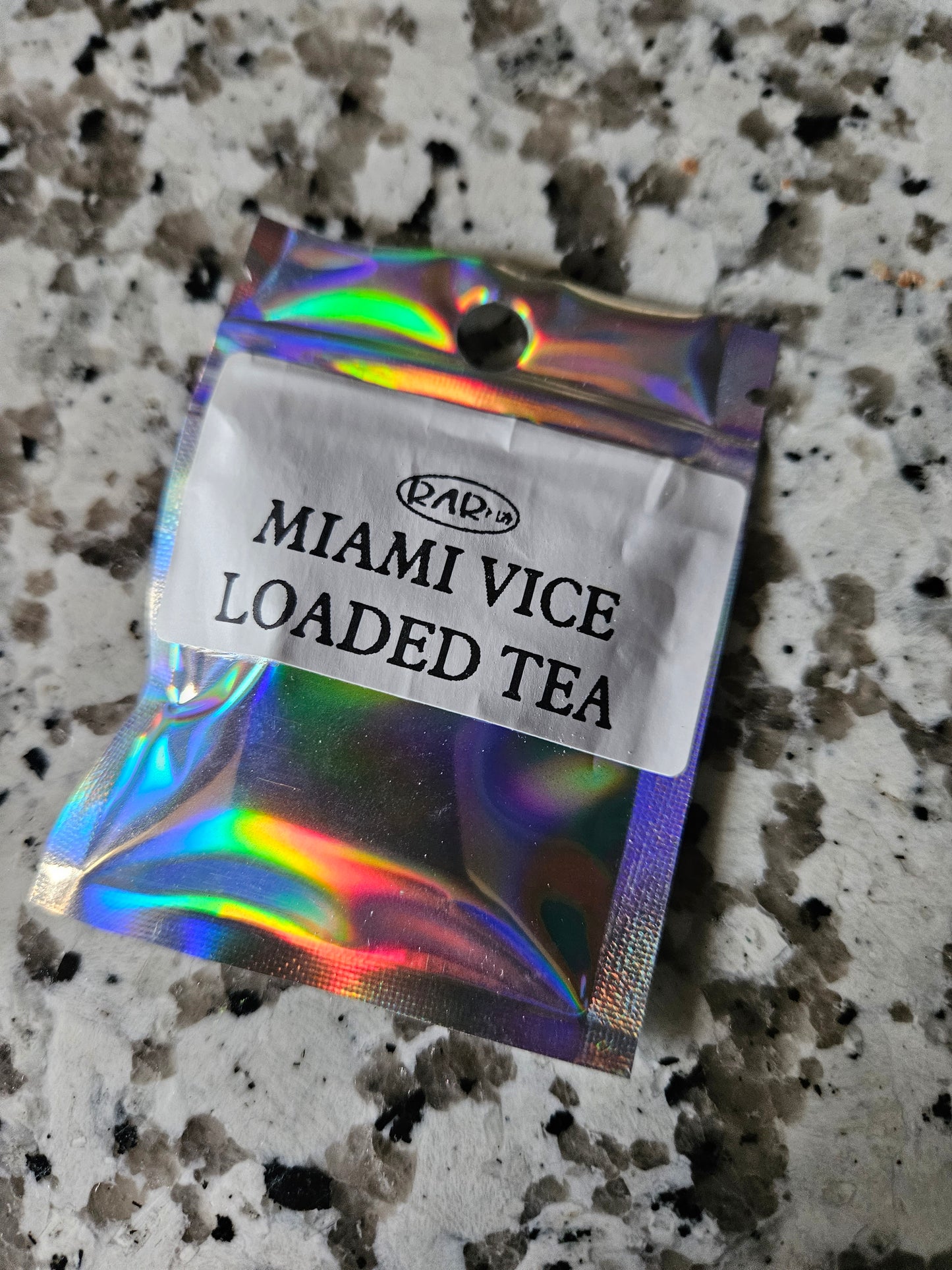 Miami Vice Loaded Tea packet