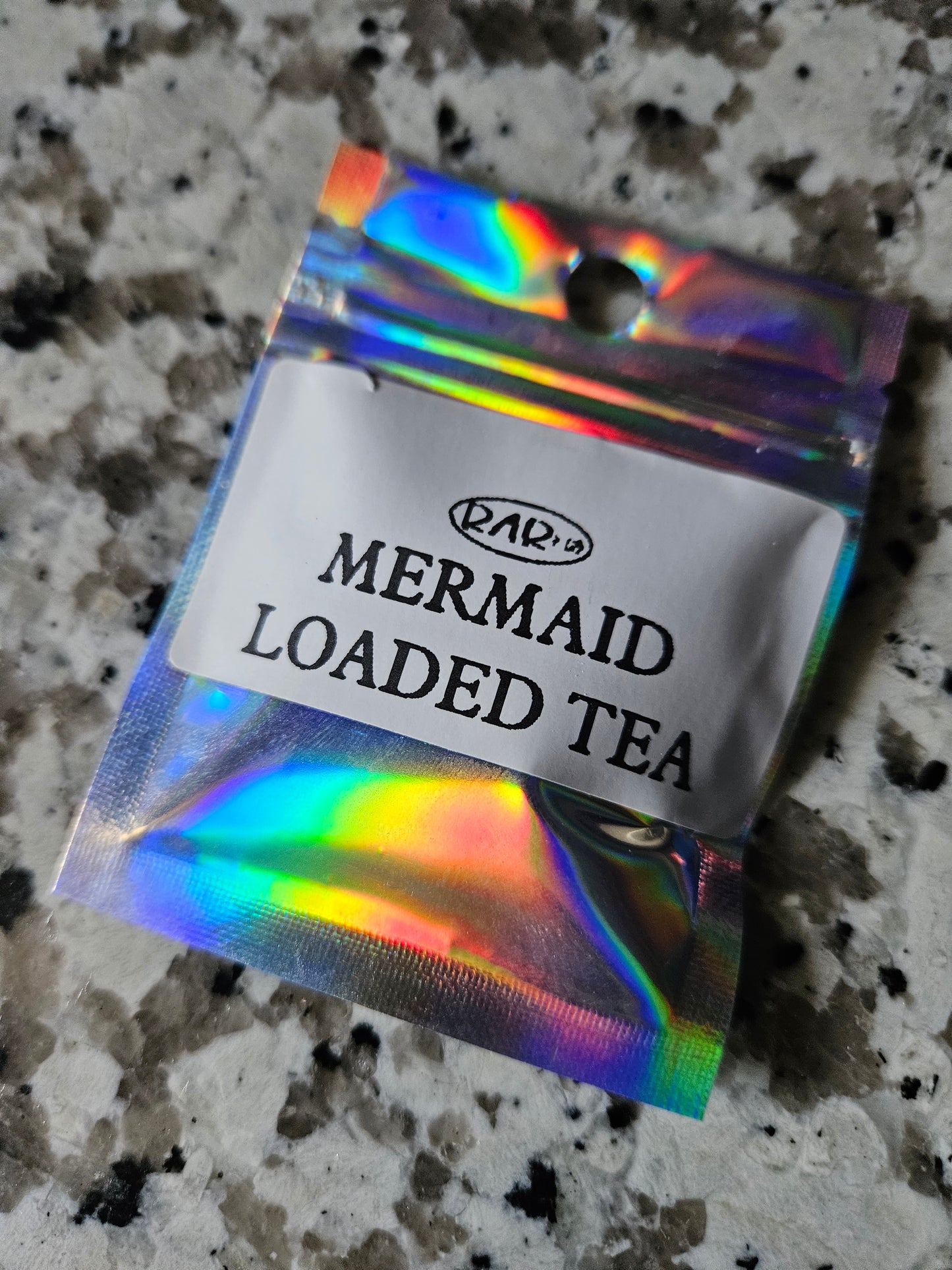 Mermaid Loaded Tea packet