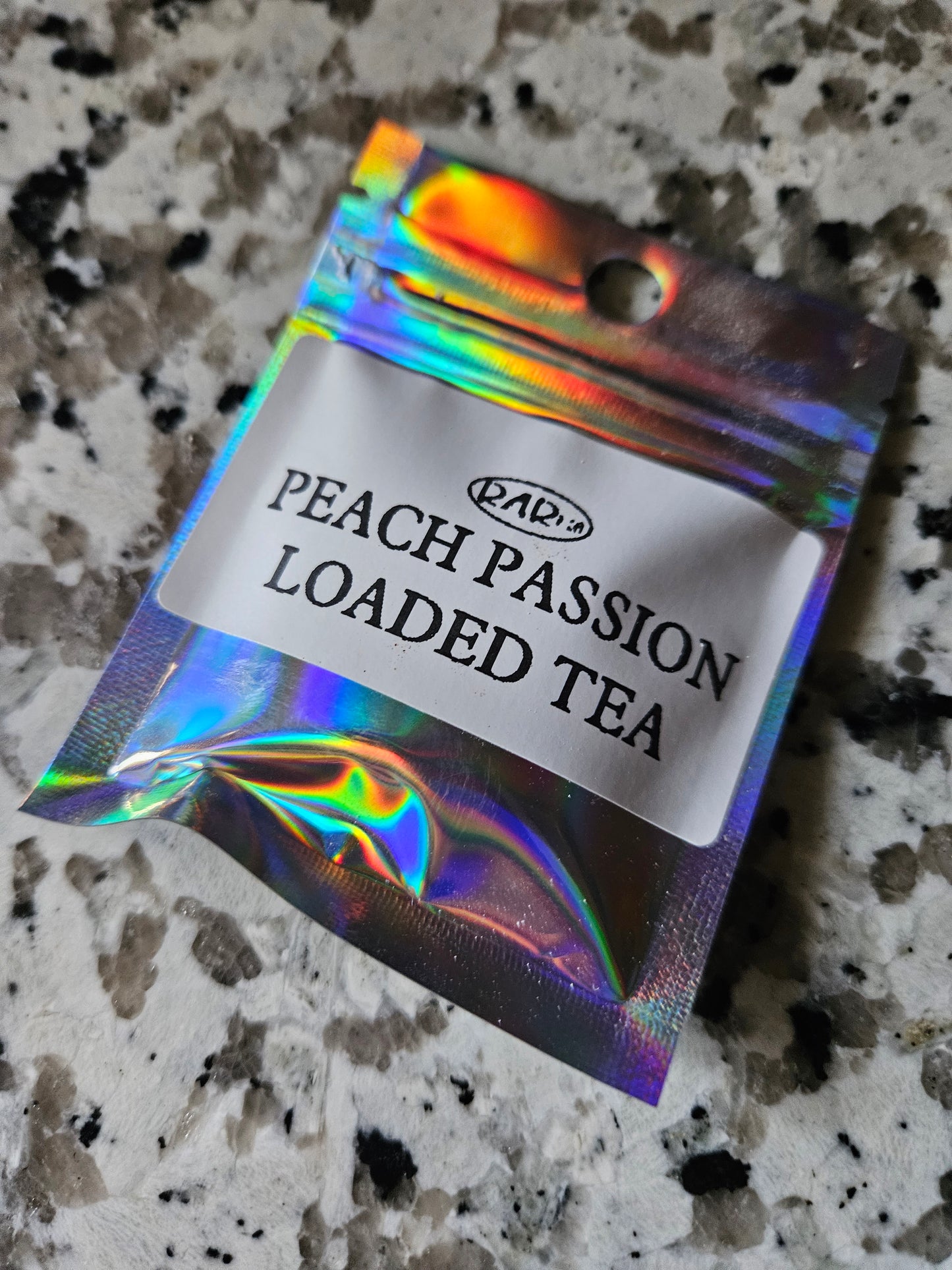 Peach Passion Loaded Tea packet