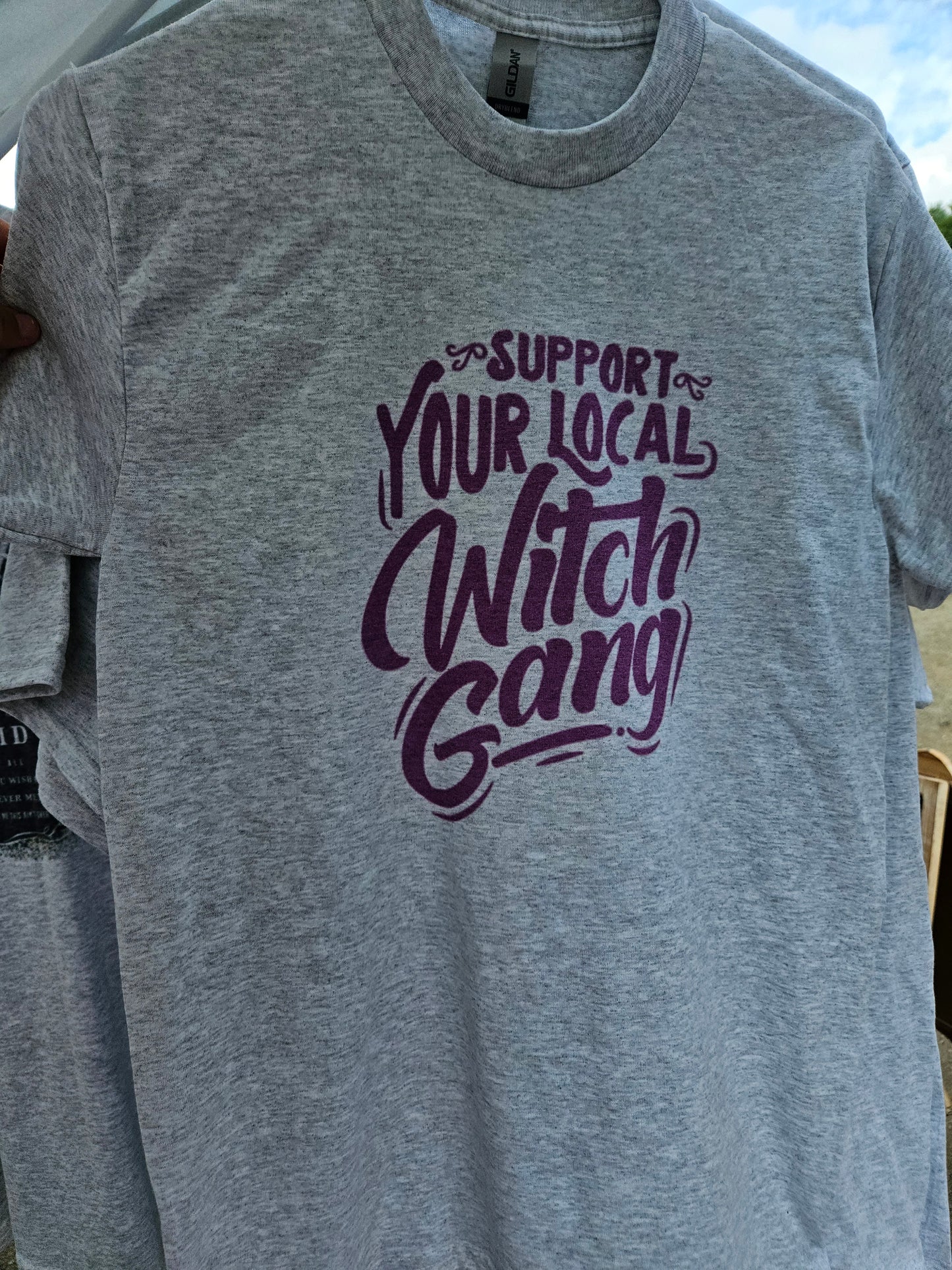 Support your local witch gang T shirt