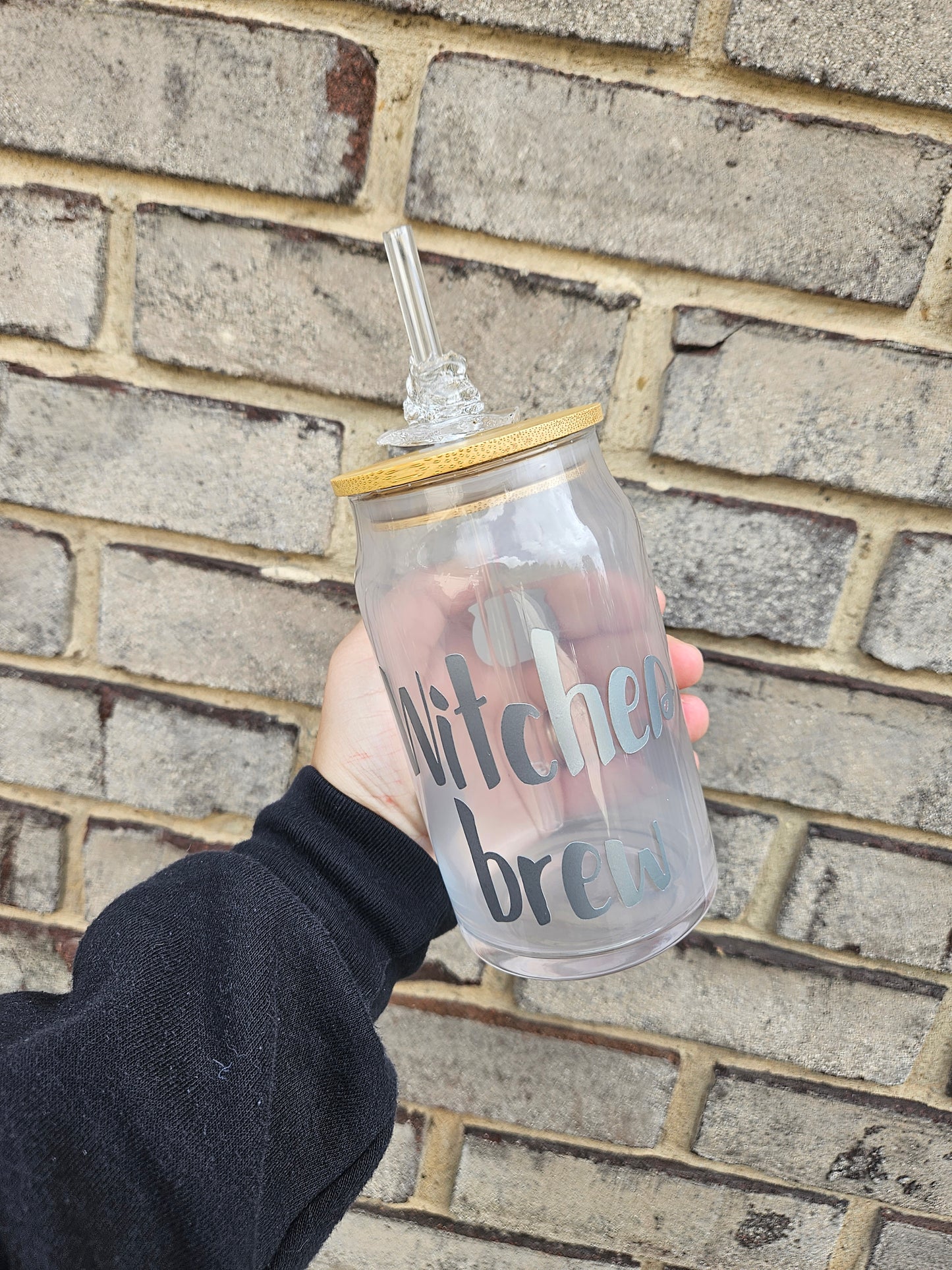 Witches brew glass tumbler