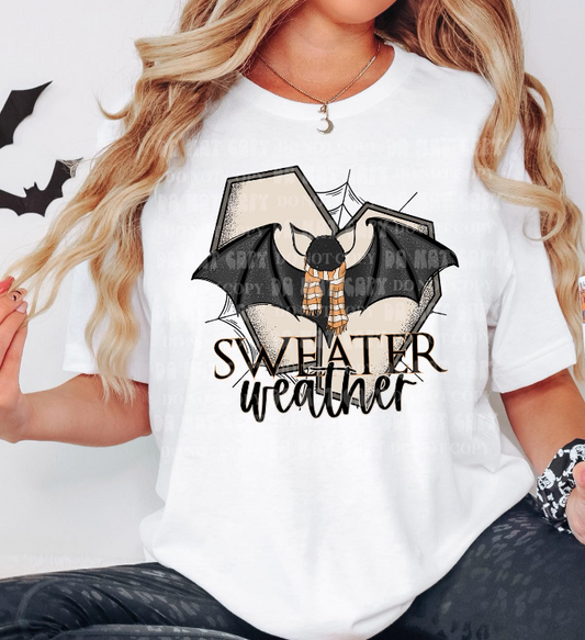 Batty sweater weather T shirt