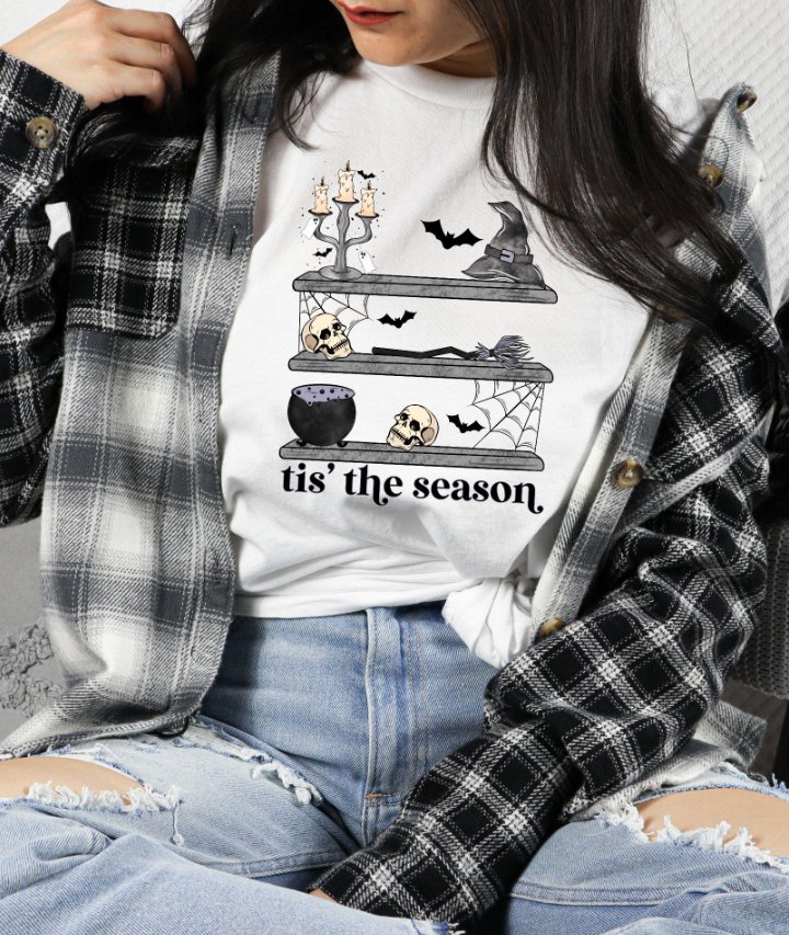 tis the season HALLOWEEN T shirt