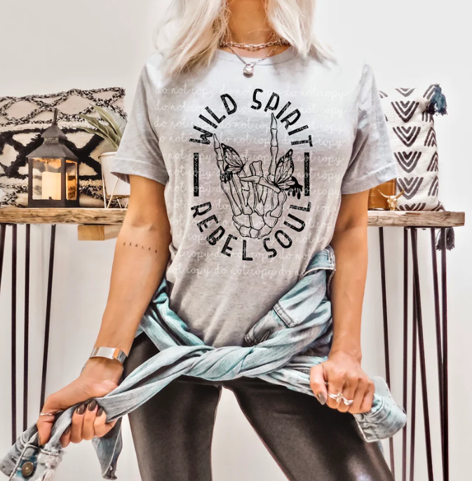 Wild spirit rebel soul T shirt