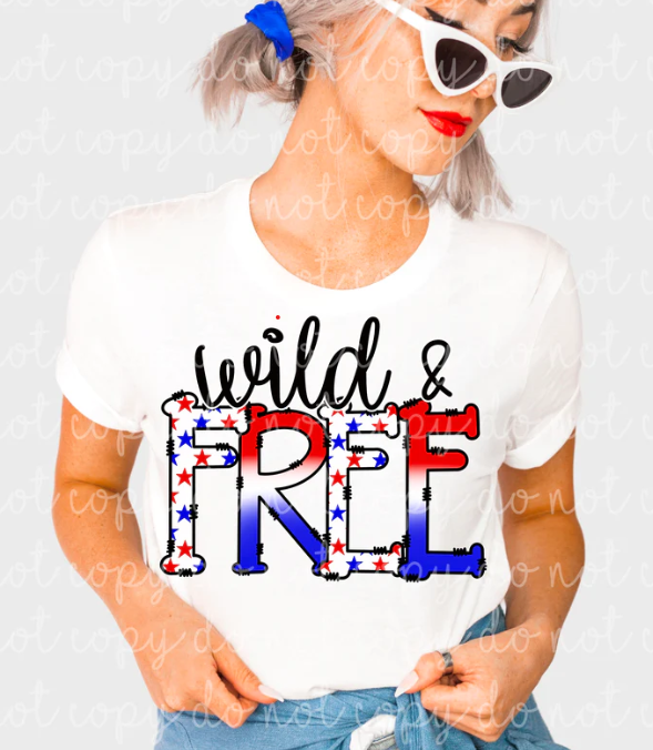 Wild and Free T shirt