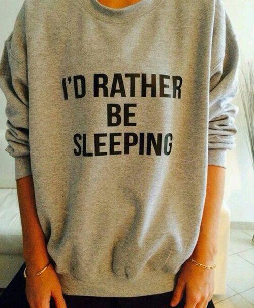 Rather Be Sleeping Crewneck - RAR.