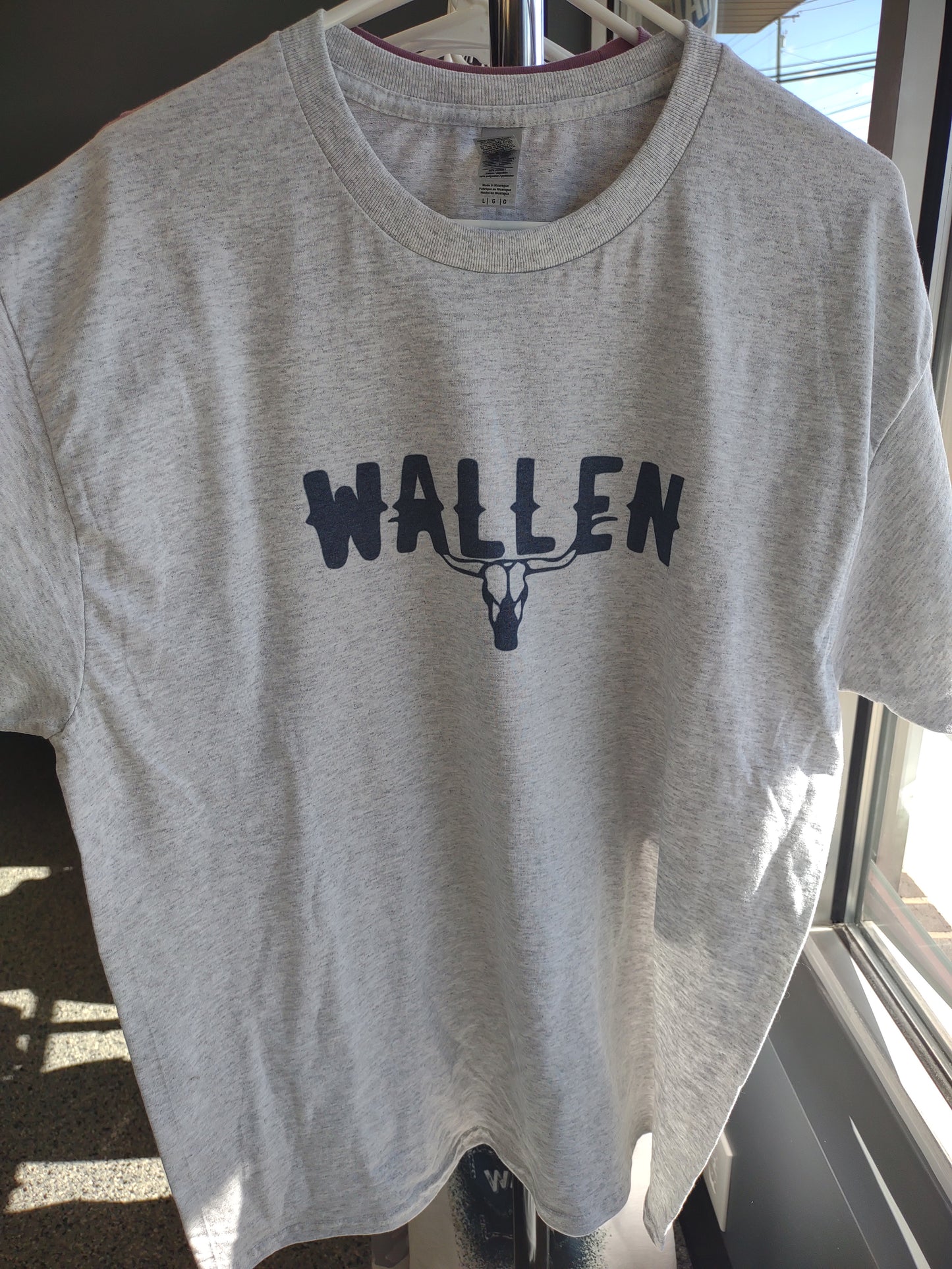 Wallen Last night front back t - LARGE