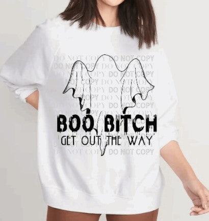 Boo bitch crewneck sweater - RAR.