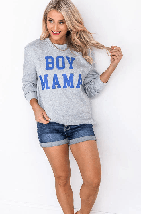 BOY MAMA crewneck sweater - RAR.