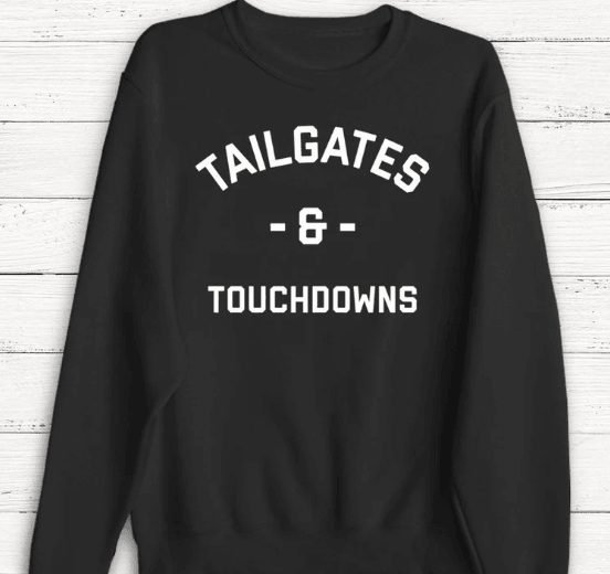 Tailgates & Touchdowns crewneck sweater - RAR.