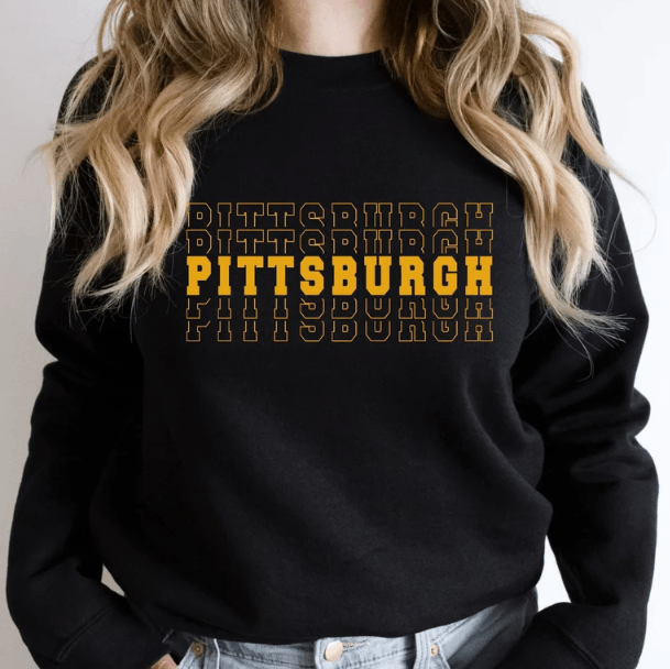 PITTSBURGH repeat crewneck sweater - RAR.