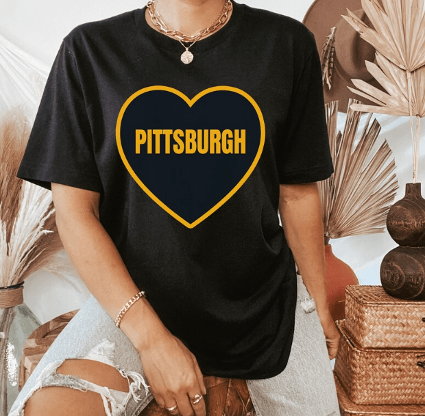 Pittsburgh Heart T - RAR.