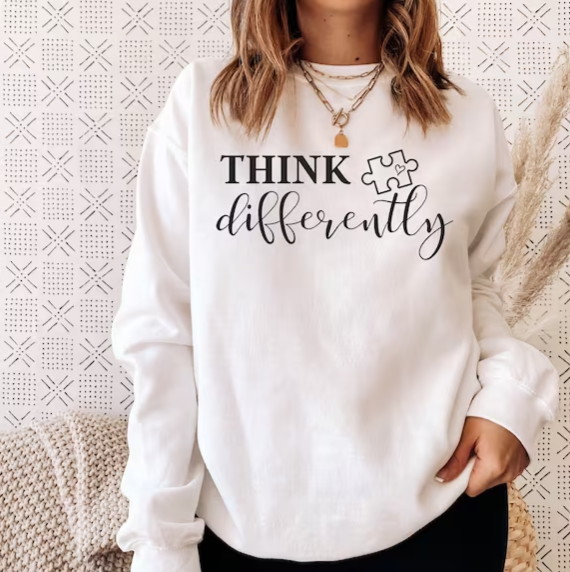 Think differently crewneck sweater