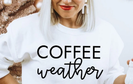 Coffee Weather crewneck sweater