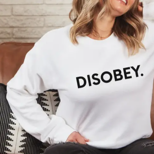 Disobey Crewneck sweater