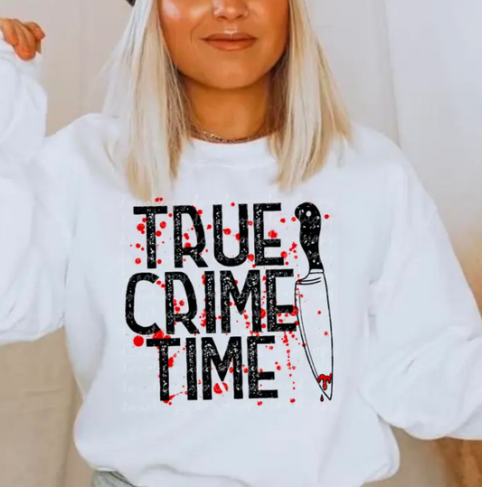 True Crime Time Sweater