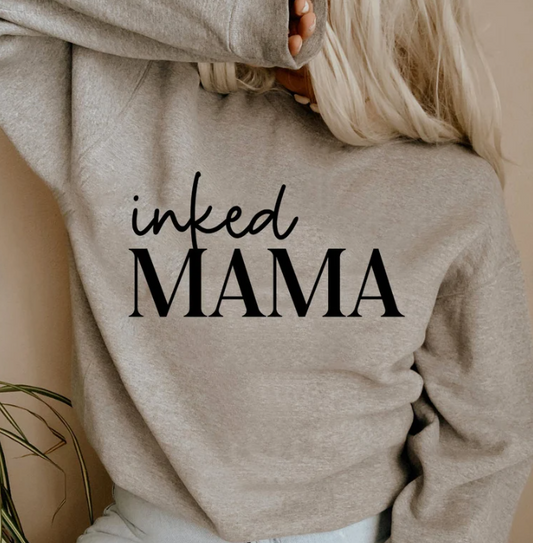 Inked mama crewneck sweater