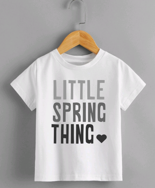 Little Spring Thing Kids T shirt