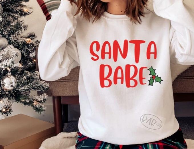 Santa Babe crewneck sweater - RAR.