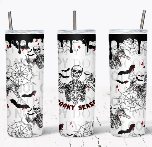 Spooky season 22oz hot/cold tumbler