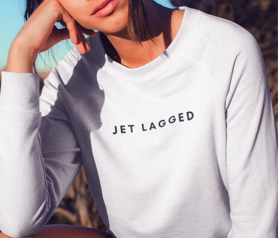 Jet Lagged crewneck sweater