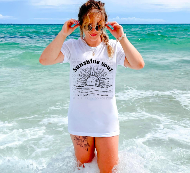 Sunshine soul t shirt